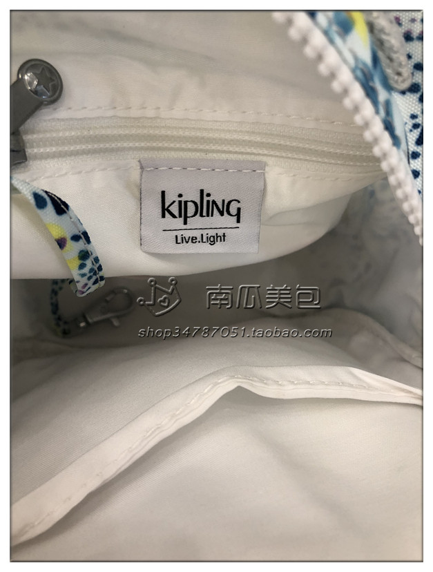 kipling 吉普林 KI0035/0037单肩双肩包女包多用途  浅底花色 - 图3