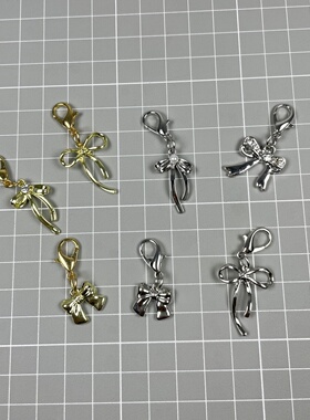 Rockfis韩系趣味金属鞋花鞋挂饰