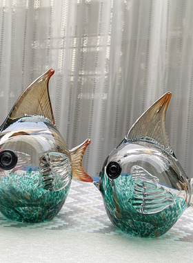 琉璃轻奢风桌面台面摆件