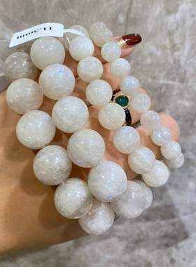 天然月光石水晶甜梦镇