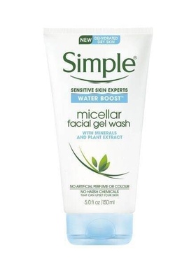 清妍Simple refreshing hydrating micelar Facial Wash洗面胶