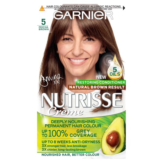 英国Garnier Nutrisse Permanent Hair Dye Blonde Brown染发黑色 - 图2