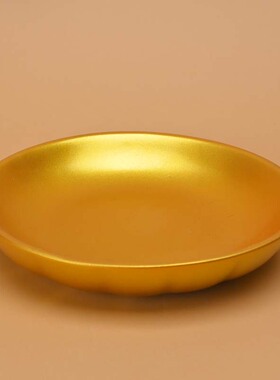 复古铜光盘子摆件铜盘摆件家居装饰