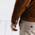 Simwood Jane Men 2019 Mùa thu Mới Ngực Zipper Pocket Lapel Faux Fluffy Jacket Jacket Men - Áo khoác áo khoác kaki Áo khoác