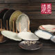 Japanese ceramic sushi tray buffet dish