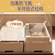 Alice cat cage home indoor cat villa with toilet balcony cat raising artifact cat cabinet