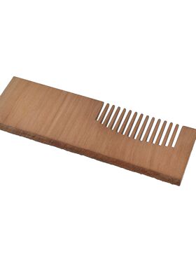 半成品木梳造型已开好齿DIY料