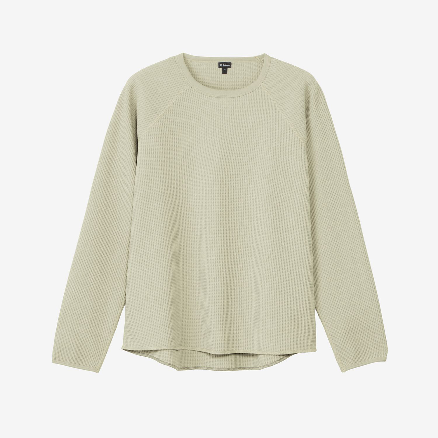 【NextVogue】Goldwin WF Light L/S T-shirt 华夫格轻质长袖T恤 - 图2