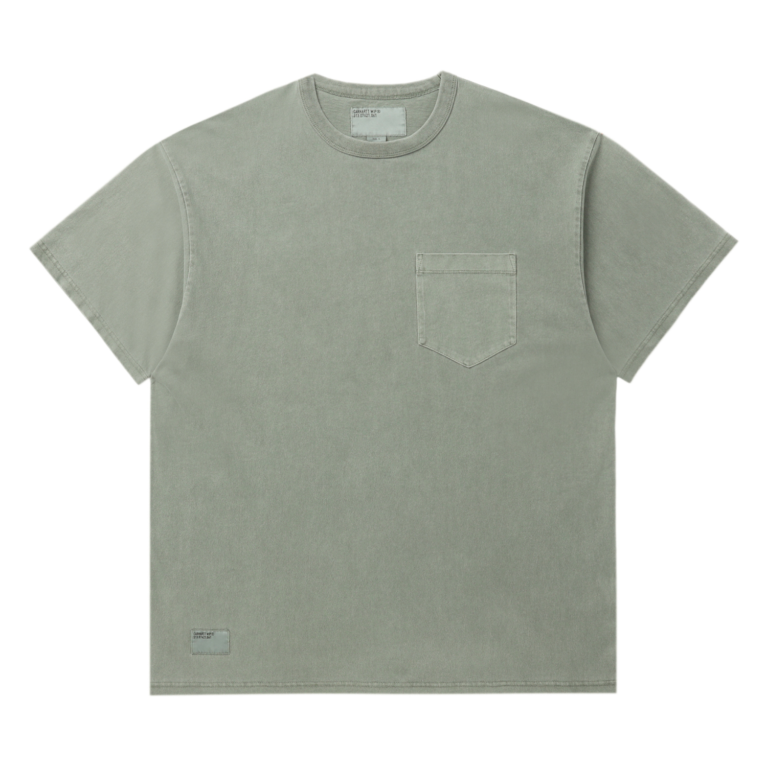 【NextVogue】Carhartt wip Westley T-shirt水洗蜡染短袖241021 - 图2