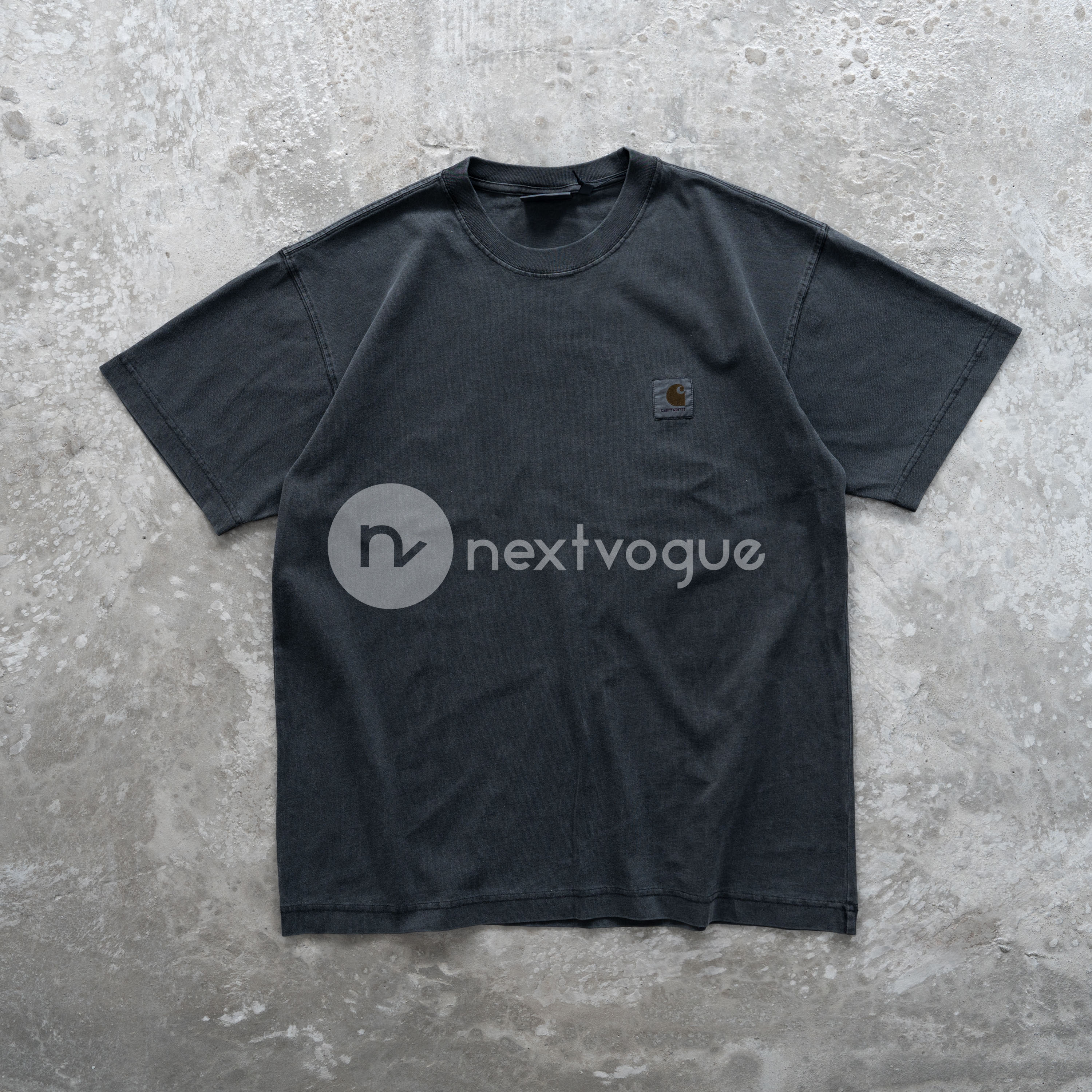 【NextVogue】carhartt wip vista t 蜡染水洗宽松短袖T恤030780 - 图2