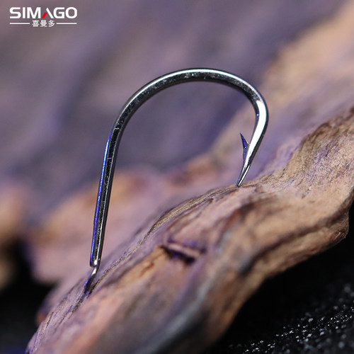 喜曼多钛锐鱼钩新关东无刺伊豆伊势尼有倒刺千又小矶日本进口正品 - 图2