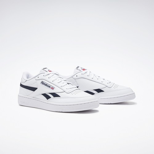 Reebok锐步官方情侣款CLUB C REVENGE休闲时尚百搭板鞋 - 图0