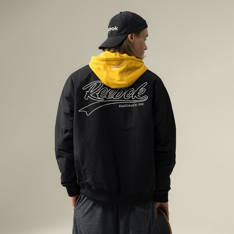 Reebok锐步官方26年新款男女同款潮流复古舒适百搭时尚夹克外套,淘宝优惠券,粉丝福利购,淘宝优惠卷