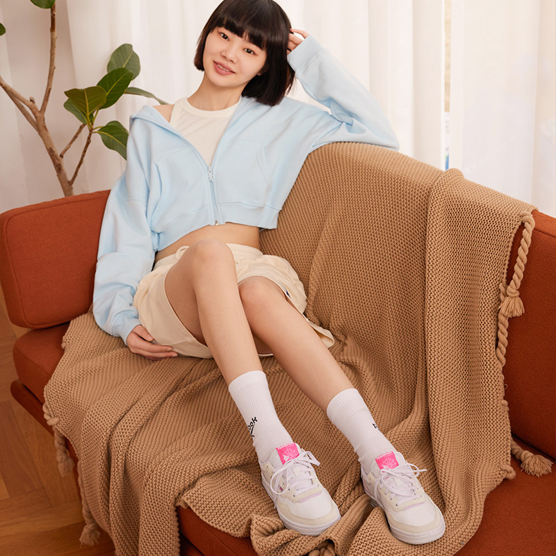 reebok官方2022春季新款gw7563女鞋 reebok板鞋