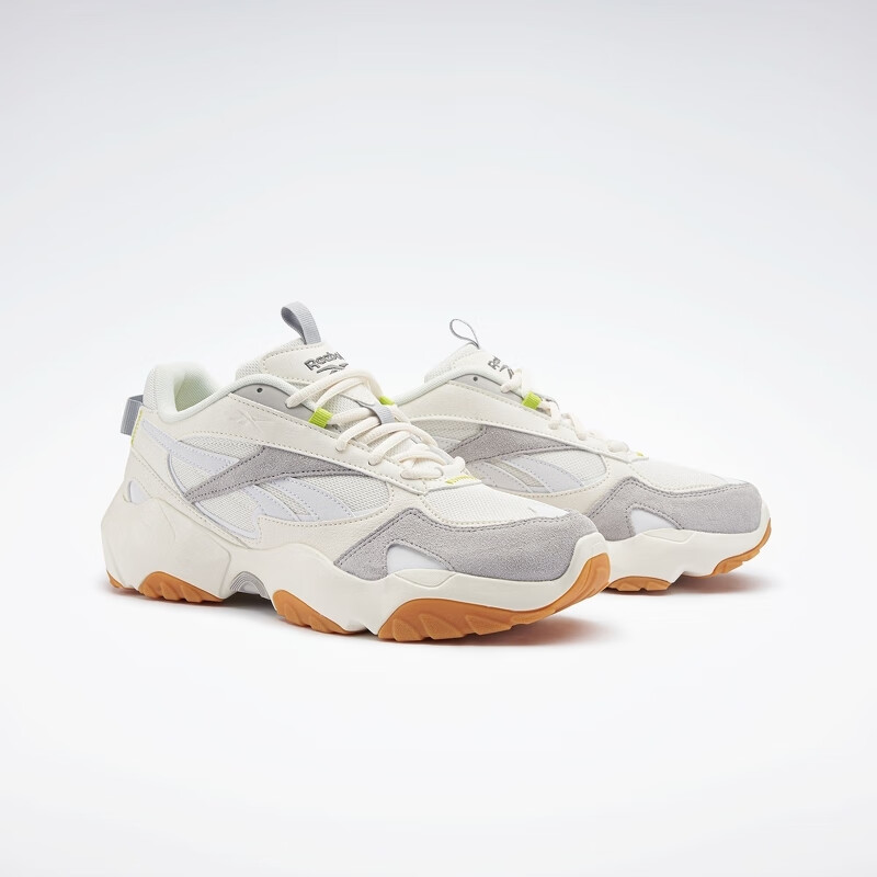 Reebok锐步官方男女款FLUFFIPUFF复古运动休闲流行贝果鞋老爹鞋