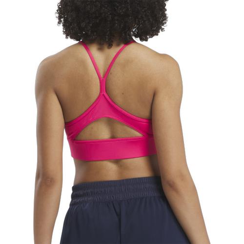 Reebok锐步官方26新品女子简约修身舒适健身运动训练吊带胸衣 - 图1