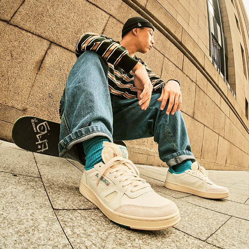 reebok官方lt court经典运动情侣鞋 reebok板鞋