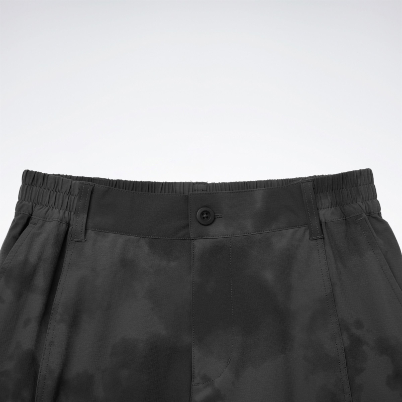 Reebok锐步官方男子SHORTS户外专业运动防晒舒适直筒梭织短裤 - 图2