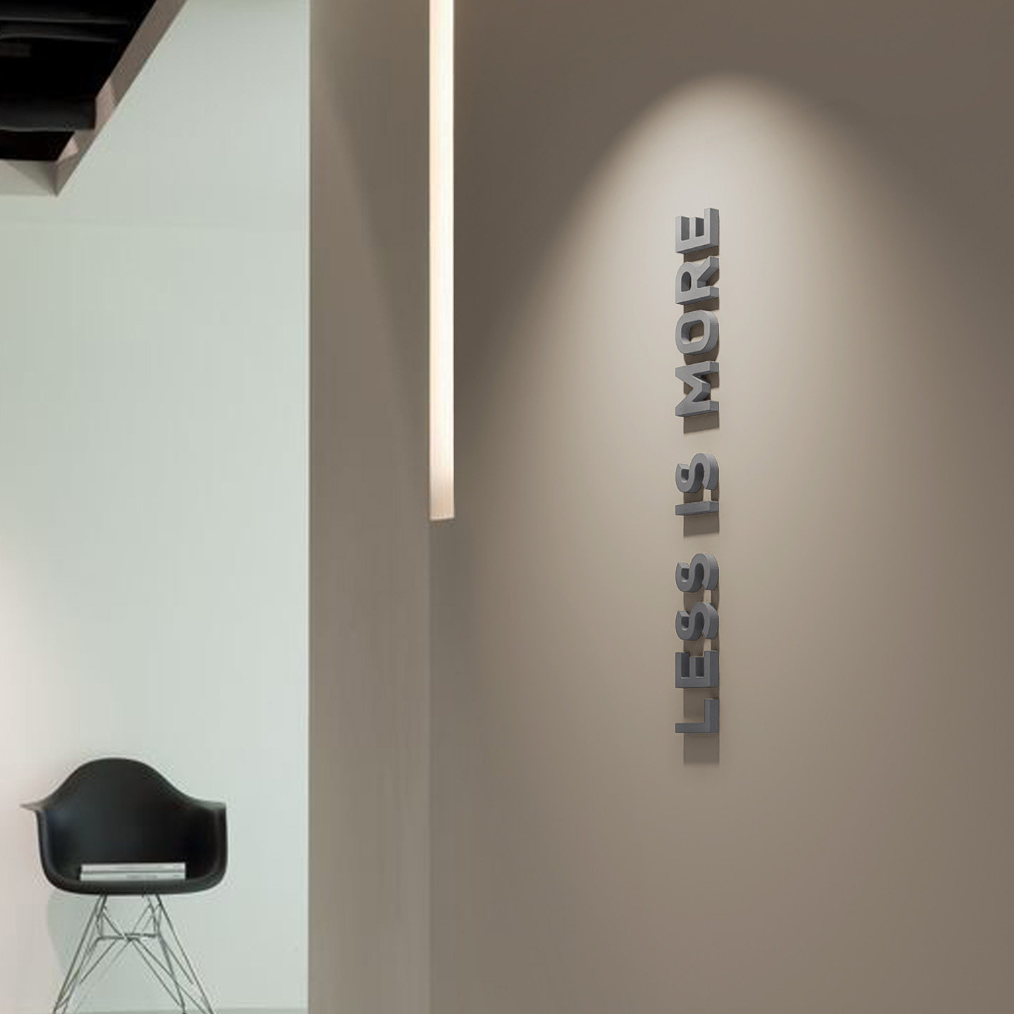 浅灰色励志格言艺术微水泥立体字母数字墙贴高级灰白质感酒店民宿,淘宝优惠券,粉丝福利购,淘宝优惠卷