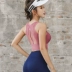Áo ngực thể thao nữ chống sốc cường độ cao tập hợp vest kiểu đồ lót thể dục làm đẹp trở lại đào tạo yoga mùa hè - Đồ lót thể thao áo gym nữ Đồ lót thể thao