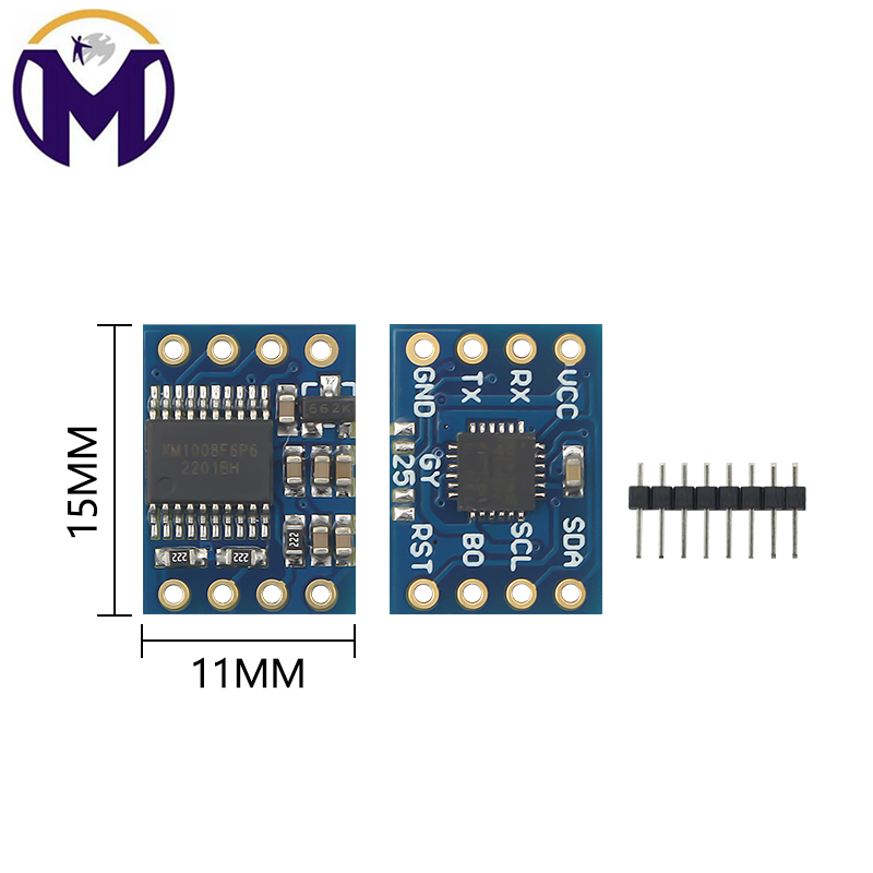 GY-25陀螺仪倾斜度角度传感器模块串口输出角度数据 MPU-6050模块 - 图0