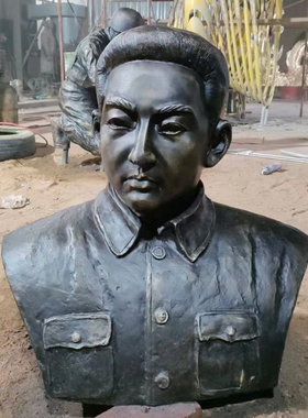 户外大型人像雕塑胸像