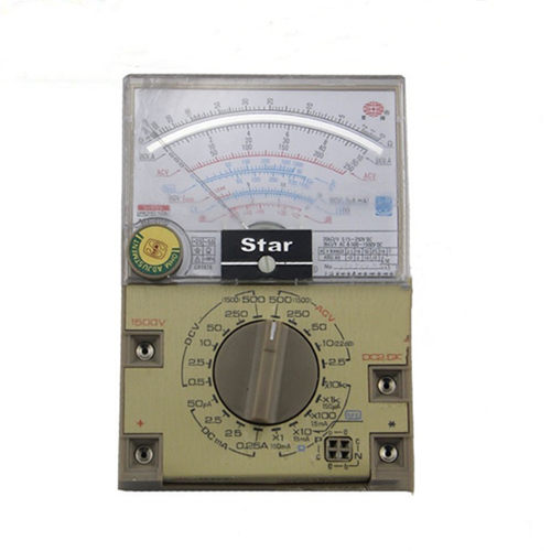 上海四厂星牌MF368指针式高精度外磁教学专用机械电工万用表 - 图3