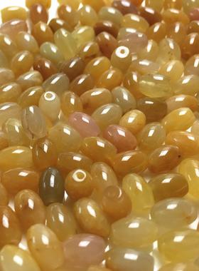 玉器新疆金丝散件黄龙中式