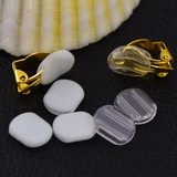 Прозрачные экологичные клипсы, экологичная силиконовая невидимая прокладка с аксессуарами, без проколов ушей