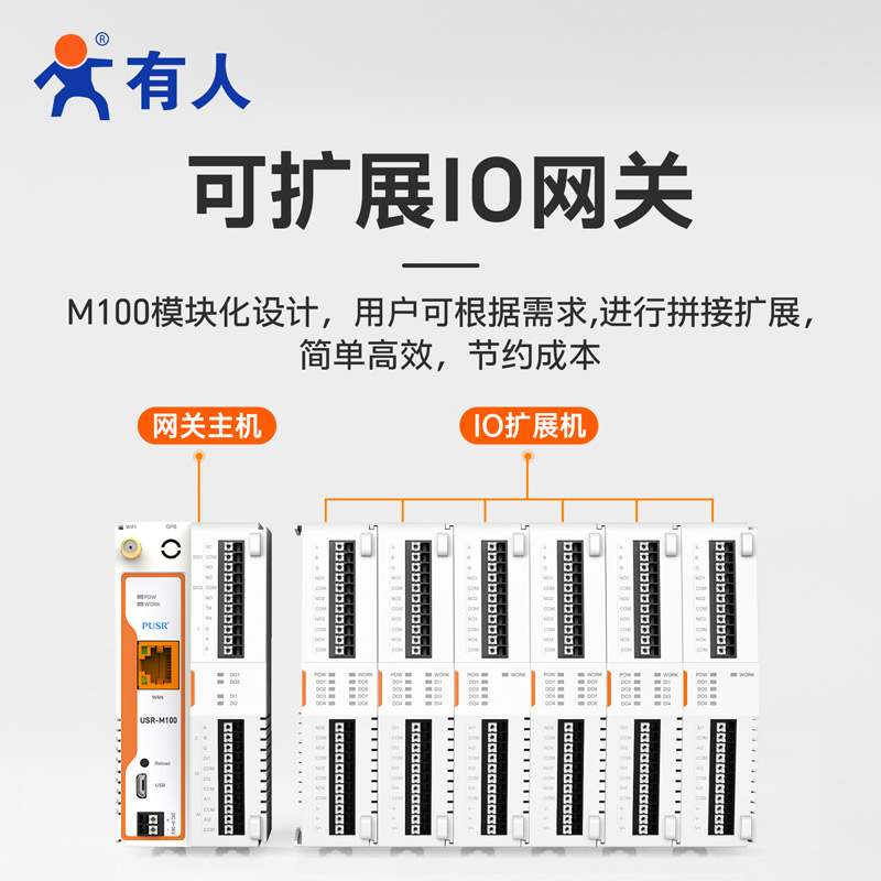 有人物联网控制器开源网关Arduino可编程网络IO二次开发M100-ARD - 图2