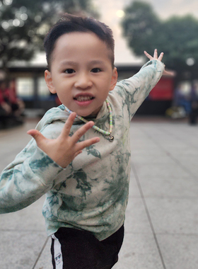 原创男女儿童彩色软陶项链圈休闲时尚日常潮酷趣味舞台表演配饰品