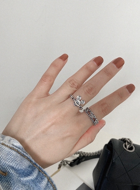 卡通韩国东大门米老鼠学生戒指