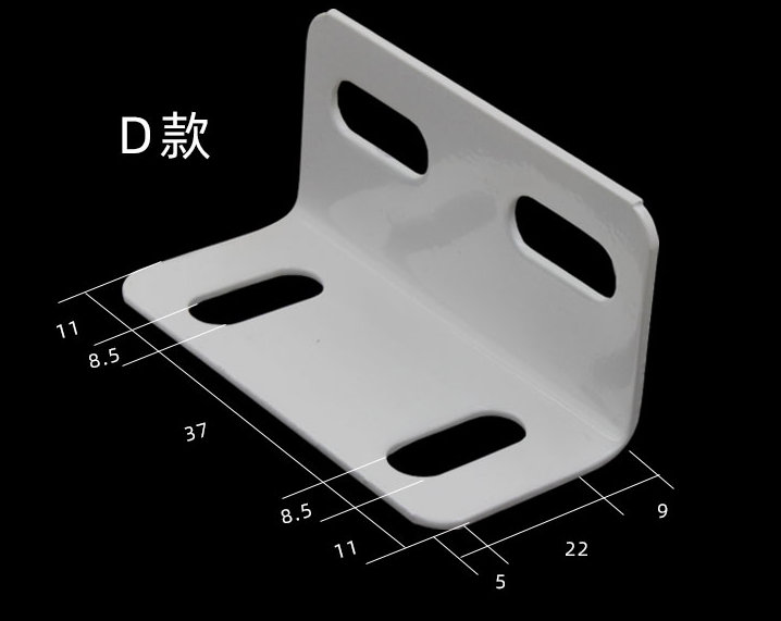 软床角码平角码直角码高角码软床链接块四孔角码二孔角码平片 - 图1