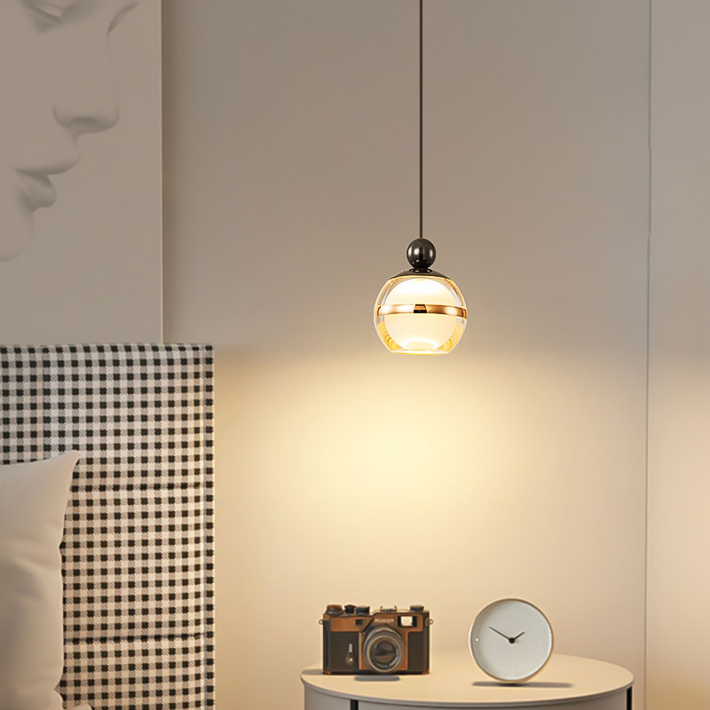 新款主卧卧室床头吊灯长线创意个性现代简约轻奢书房高级感小月灯,淘宝优惠券,粉丝福利购,淘宝优惠卷