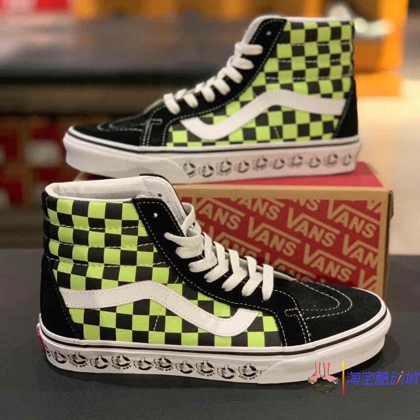 现货VANS SK8 HI X BMX 40周年纪念款滑板鞋高帮帆布VN0A4BV8V3W - 图0