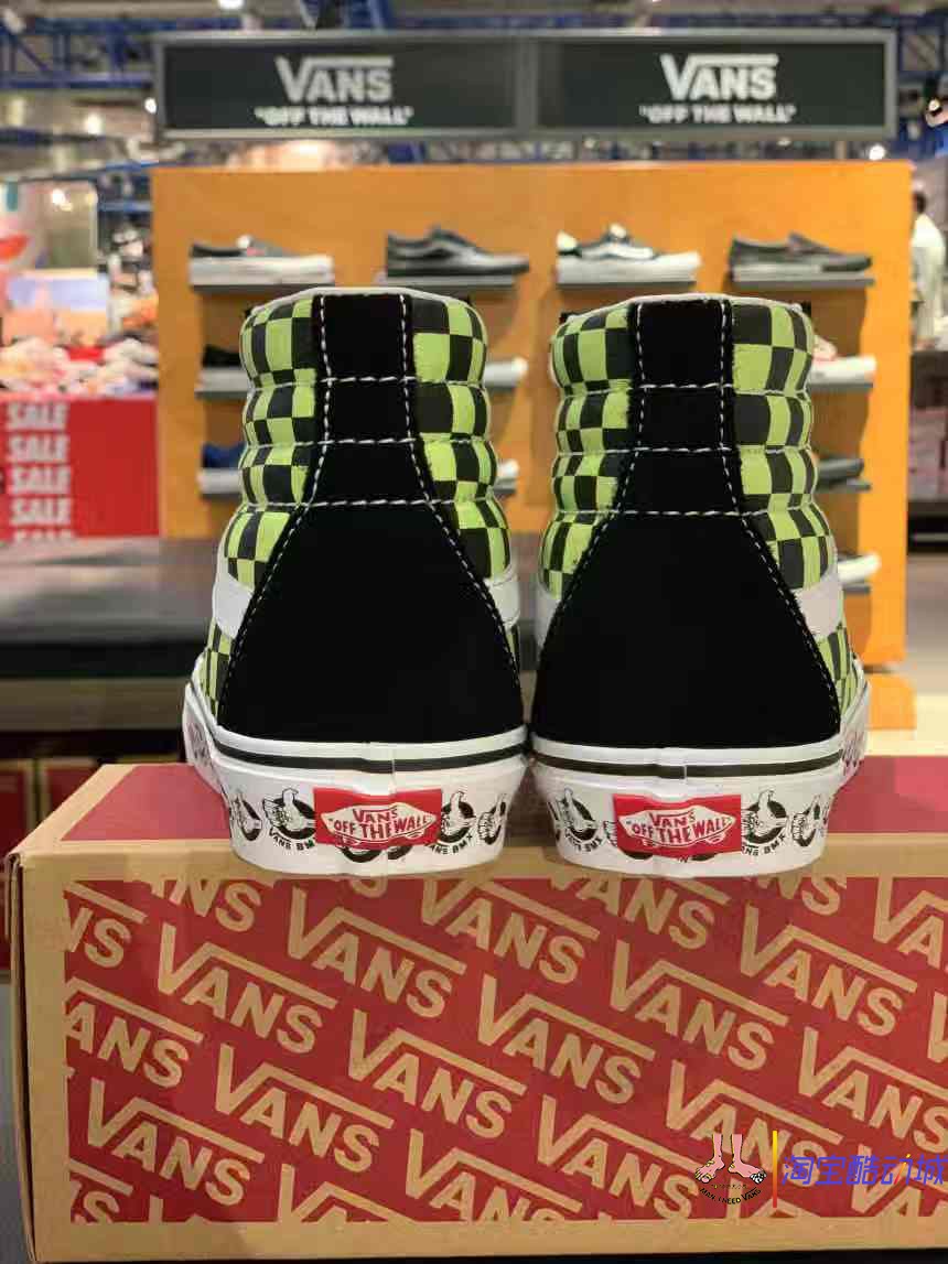 现货VANS SK8 HI X BMX 40周年纪念款滑板鞋高帮帆布VN0A4BV8V3W - 图1