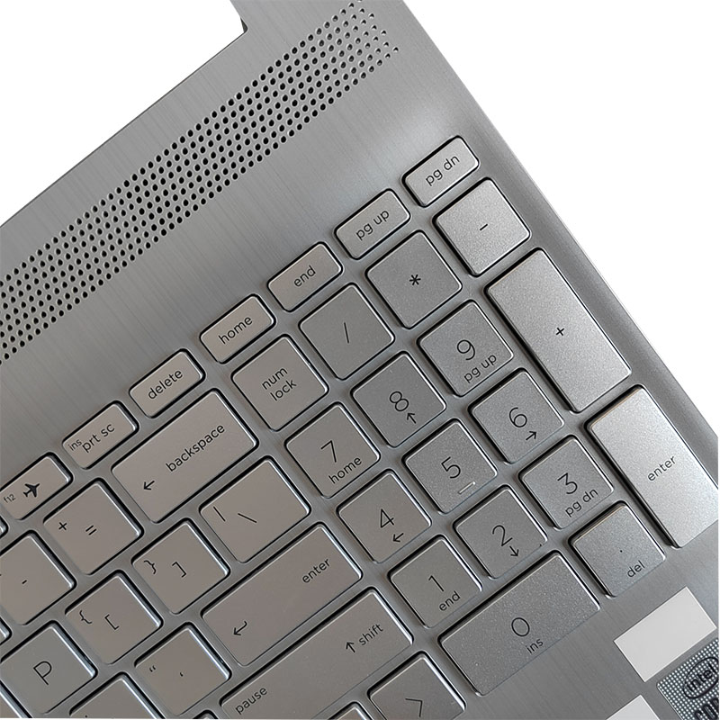 全新惠普 HP 15S DU DY DW DR TPN-C139 C壳键盘银色 L52023-001 - 图2