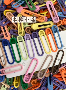 镂空糖果渐变色金属夹少女感碎发前额侧边塑料鸭嘴夹Diy饰品配件