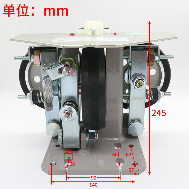 全新原装通力电梯导靴滚轮150*38/27/*6003 RG150 高速滚轮导靴 - 图3