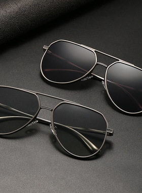 近视墨镜男配有带度数偏光开车