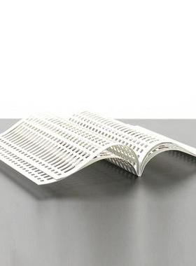 简约轻奢黑色艺术金属镂空书卷摆件样板房售楼处书房卧室玄关装饰