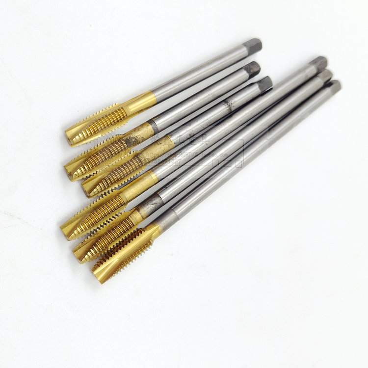 日本OSG二手进口丝攻加长M12X150MM镀钛螺尖先端丝锥深孔专用OH3 - 图2