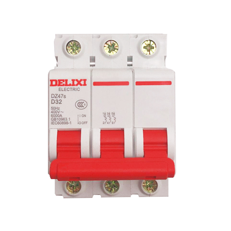 德力西空气开关DZ47s动力型 1P 2P 3P 20A 25A 32A断路器D型40A63 - 图2