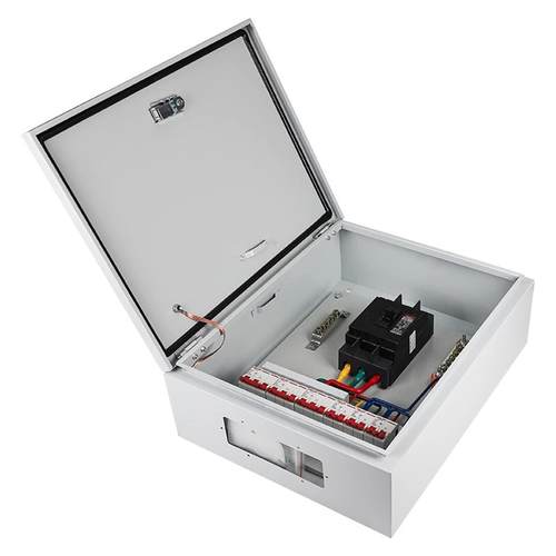 德力西成套配电箱户外定制明装强电箱三级工地临时用开关工程三相 - 图3