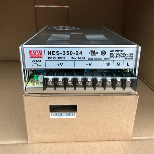 【官方正品】台湾明纬开关电源NES-350-24350W24V146A质保2年