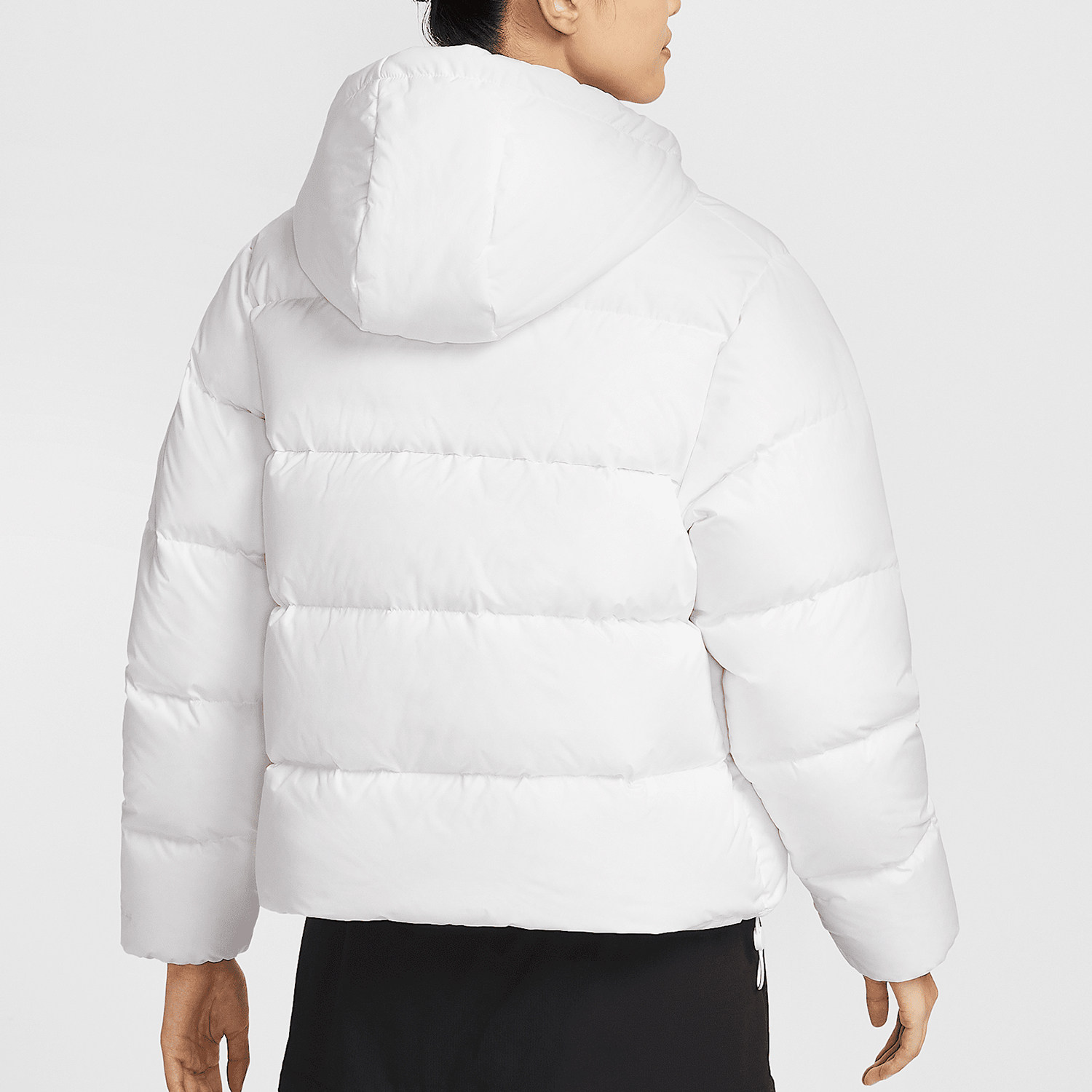 Nike/耐克女士正品休闲保暖拉链复古连帽羽绒服外套FZ5929-100,淘宝优惠券,粉丝福利购,淘宝优惠卷