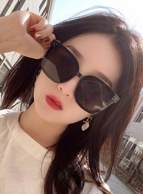 gm墨镜防紫外线大脸显瘦太阳镜