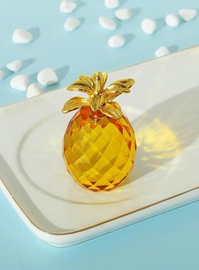 迷你仿真水果装饰品水晶聚财轻奢