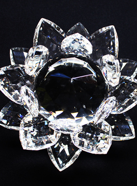 汽车佛前新婚生日礼物水晶莲花