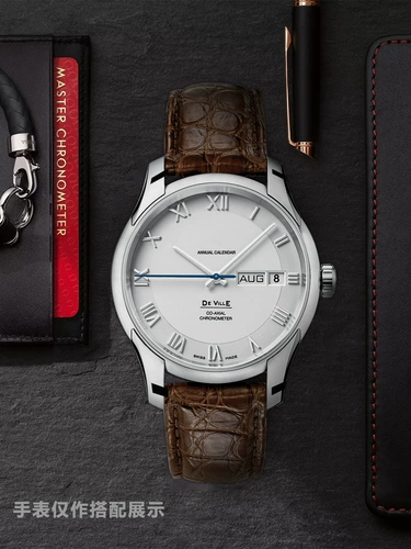 海奕施 Omega, синий импортный ремешок для часов, крокодил